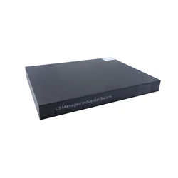 28 Ports 10/100/1000Mbps 128Gbps 1U Rackmount Industrial  Ethernet
