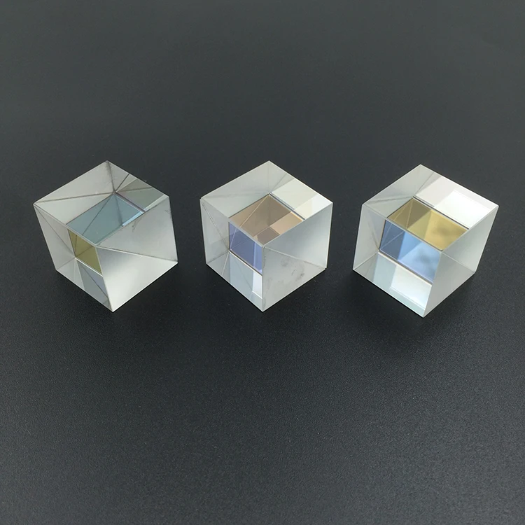 High quality optical glass beam splitter cube
