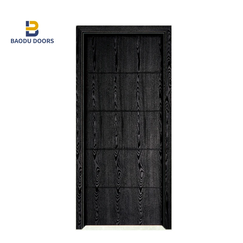 Cheap solid wood door house interior door white teak wood carving doors