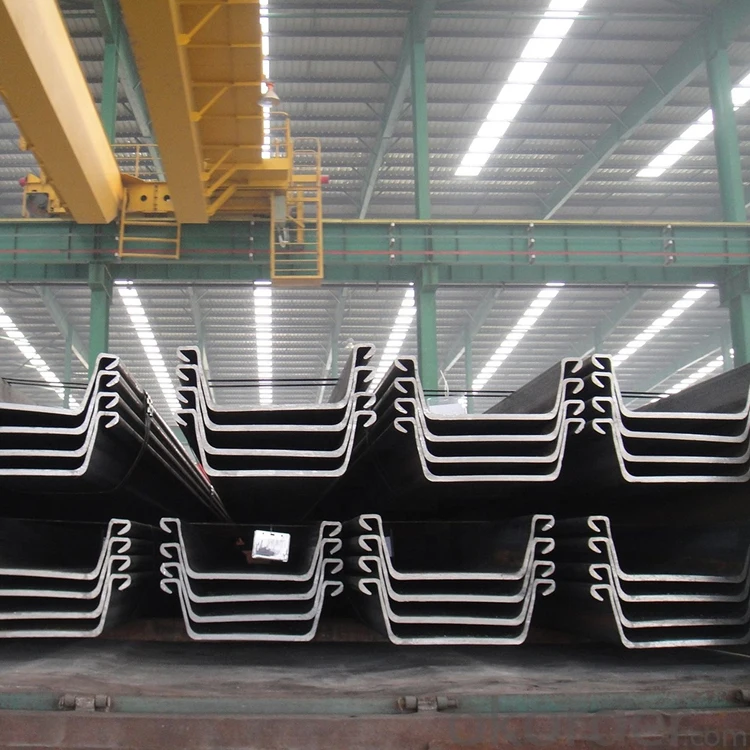 U type sy390 cold rolled carbon steel sheet pile (1600509837546)