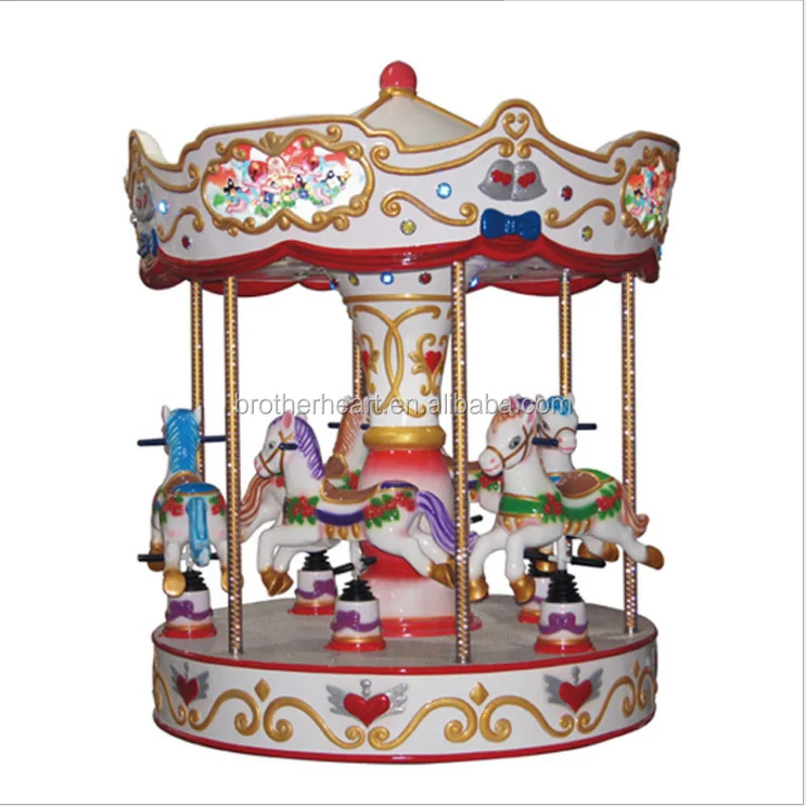 hot sales coin operated carousel  mini carousel rides other amusement park rides for sale