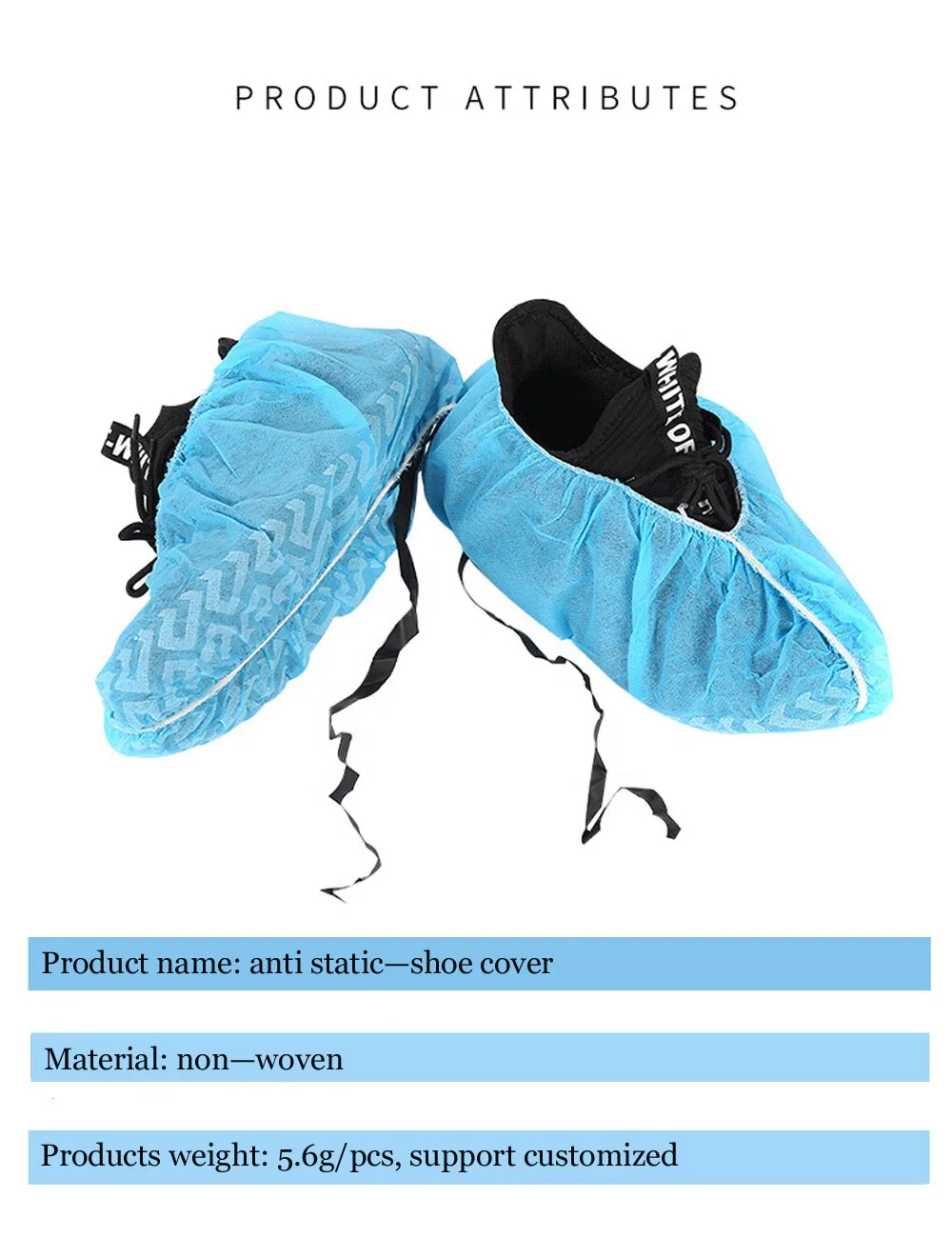 cleanroom  ESD shoe cover static-free disposable cover