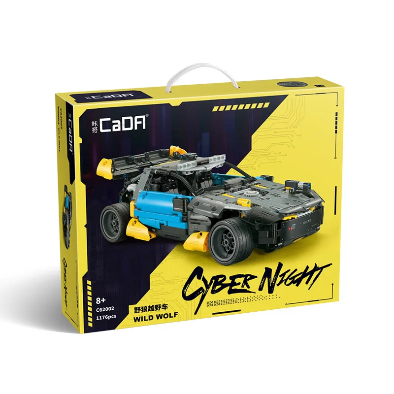 Cada C62002 1176 шт. технические модели игрушечный конструктор «Волк»
