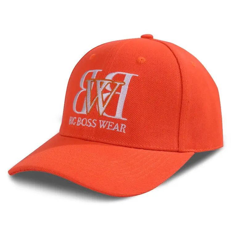 Wholesale design blank pure colour hat custom baseball cap