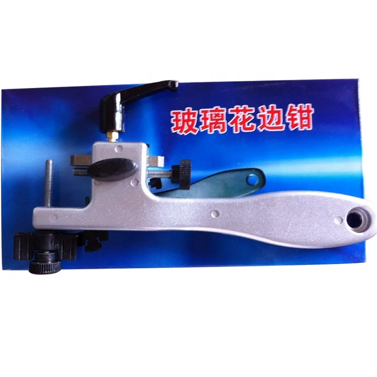 Cutting pliers flat nose multi functional carbon steel glass breaking cutting scalloping plier