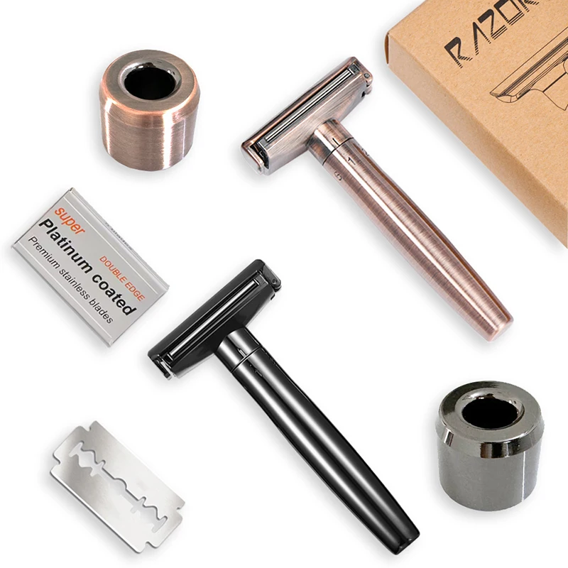 FYD Zinc Alloy Adjustable Safety Razor 1-6 Edge Control Shaver For Men Made in China