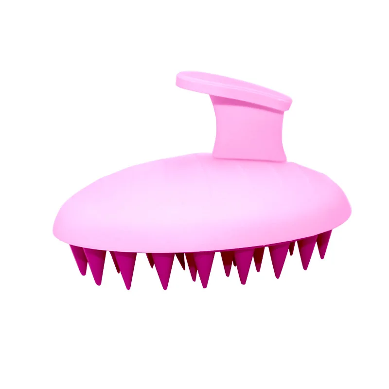 Custom Logo Wholesale Kids Hair Scalp Massager Shampoo Grooming Silicone Multifunction Shampoo Brush