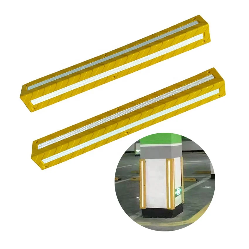 Car wall safety parking corner protectors column  protector for car warehouse reflective protected garage