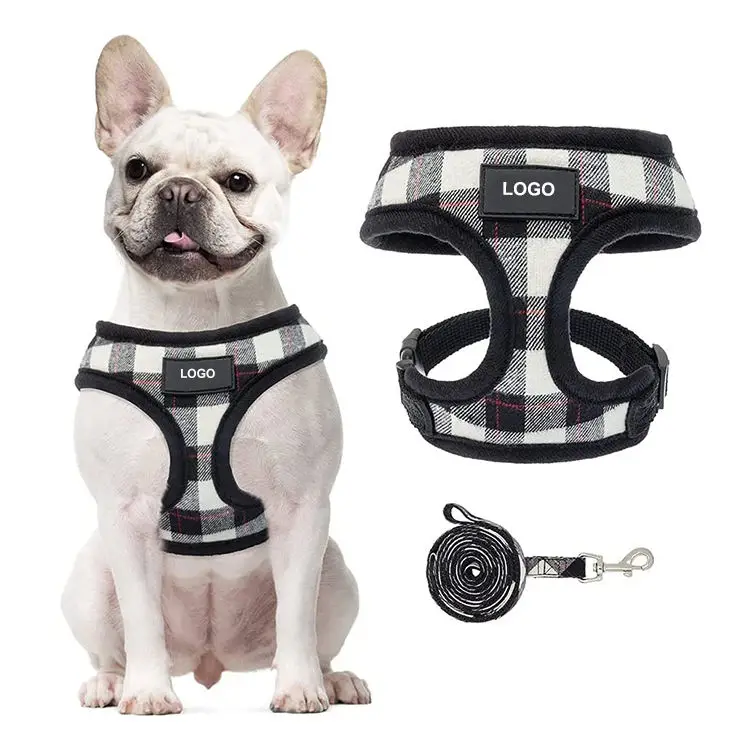 High quality best price strong comfortable adjustable padded adjustable dog sport harness vest