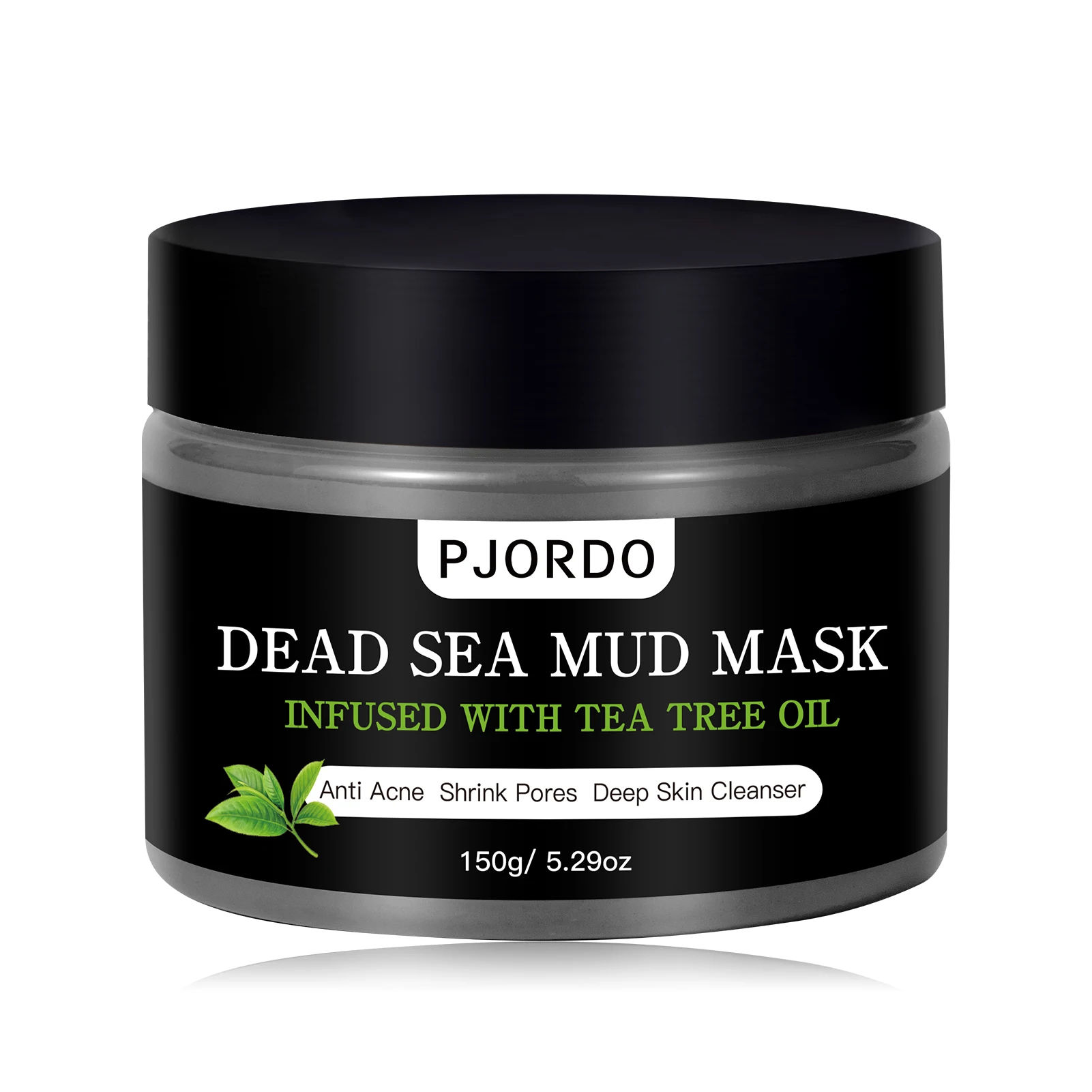 Custom Label Natural Facial Mud Mask Dead Sea Mud Membrane Suppress Acne Clean Nourish Dead Sea Clay Mask Product OEM/ODM