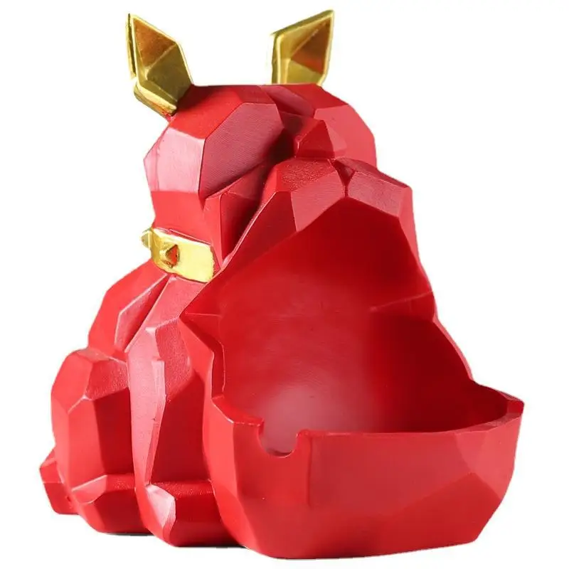 Лидер продаж Amazon, милая мультяшная домашняя Персонализированная креативная офисная смешная пепельница с животными для курения