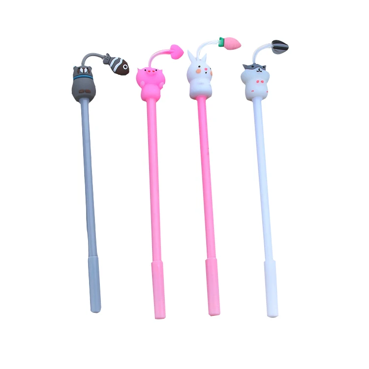 Cheap Free Samples Tentacle Animal Love Square Gel Pen