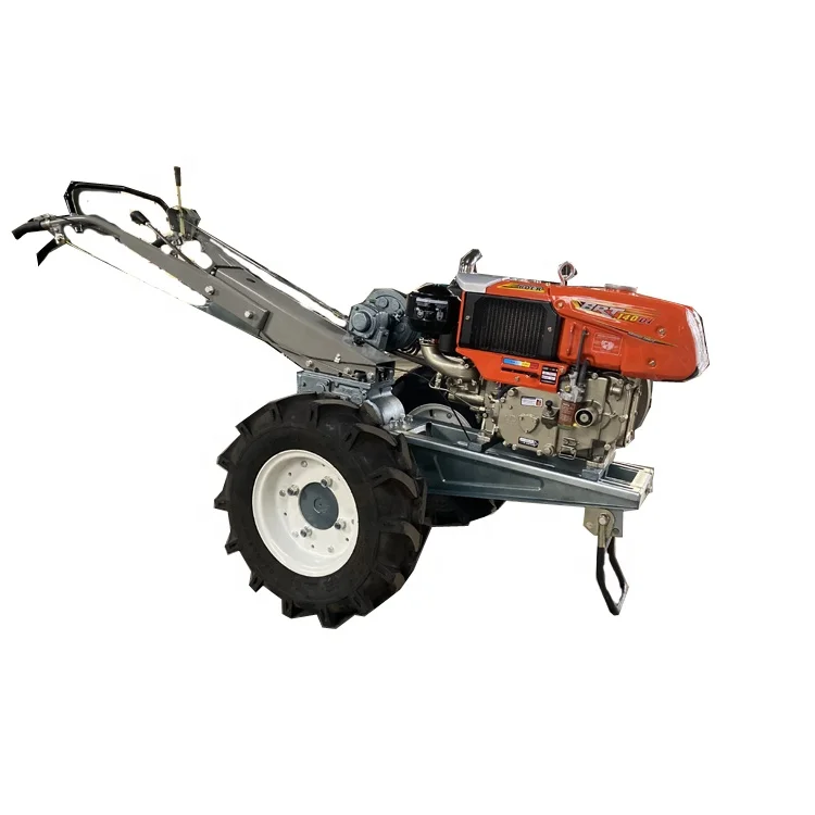 Kubota Type Small 2 Wheel 20Hp Walking Tractor For Farm Use Mini Walking Tractor 20 Hp With A Corn Planter