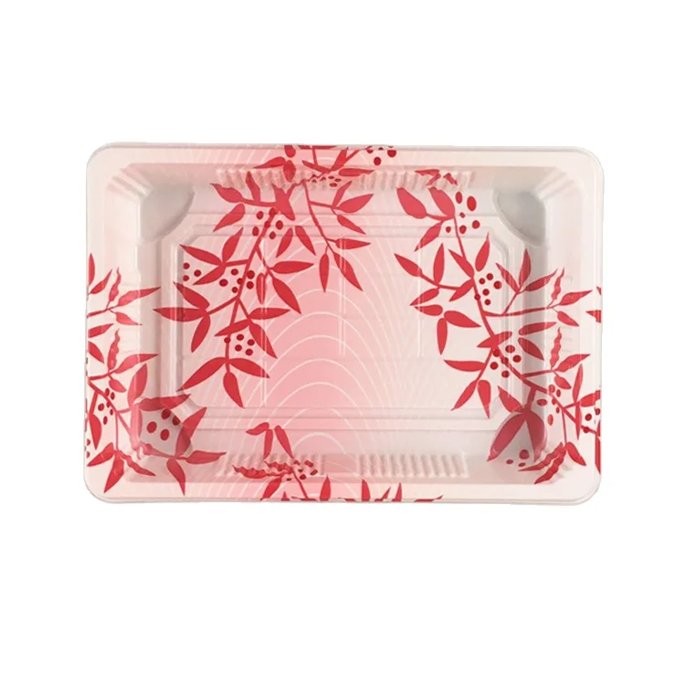 SM1-1103 Clover Buy Plastic Tray For Food,Sushi Container Plastic