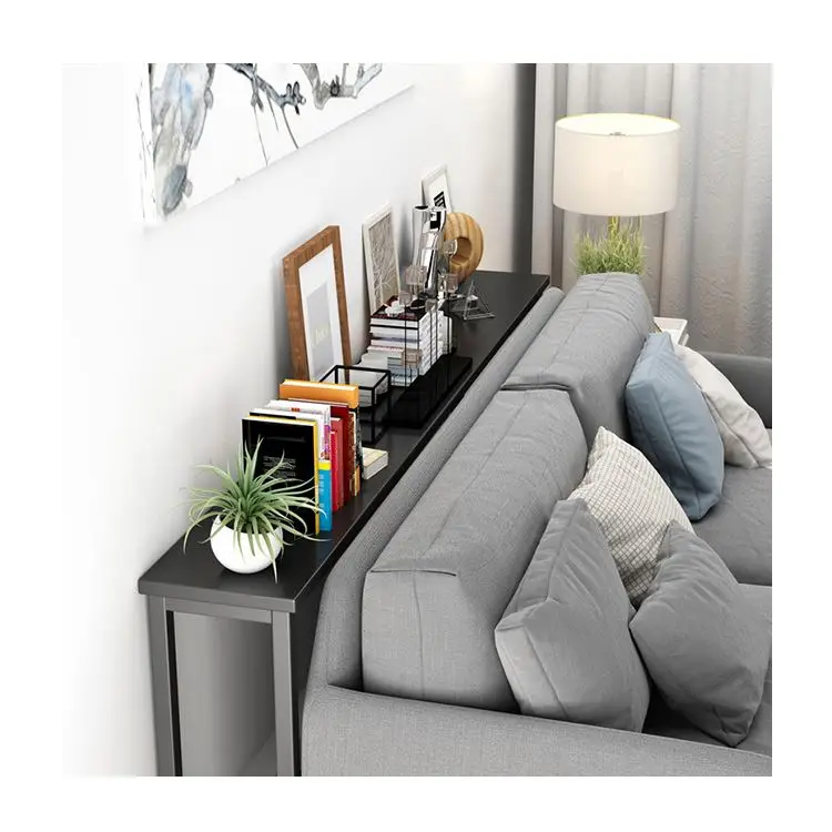
Modern hallway table living room long table console table shelf 