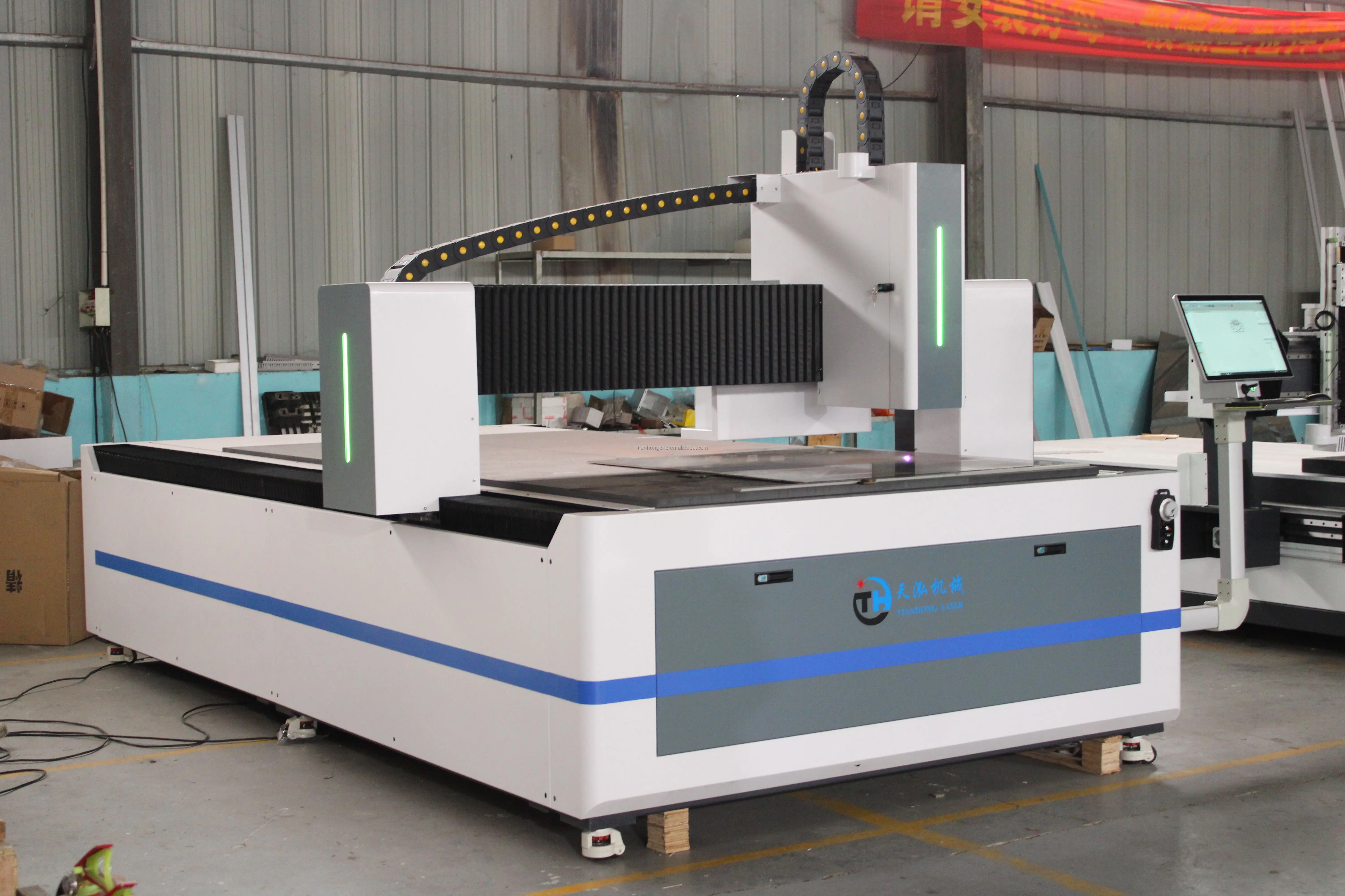 Advertising Mirror design marking with Fiber Laser Machine
