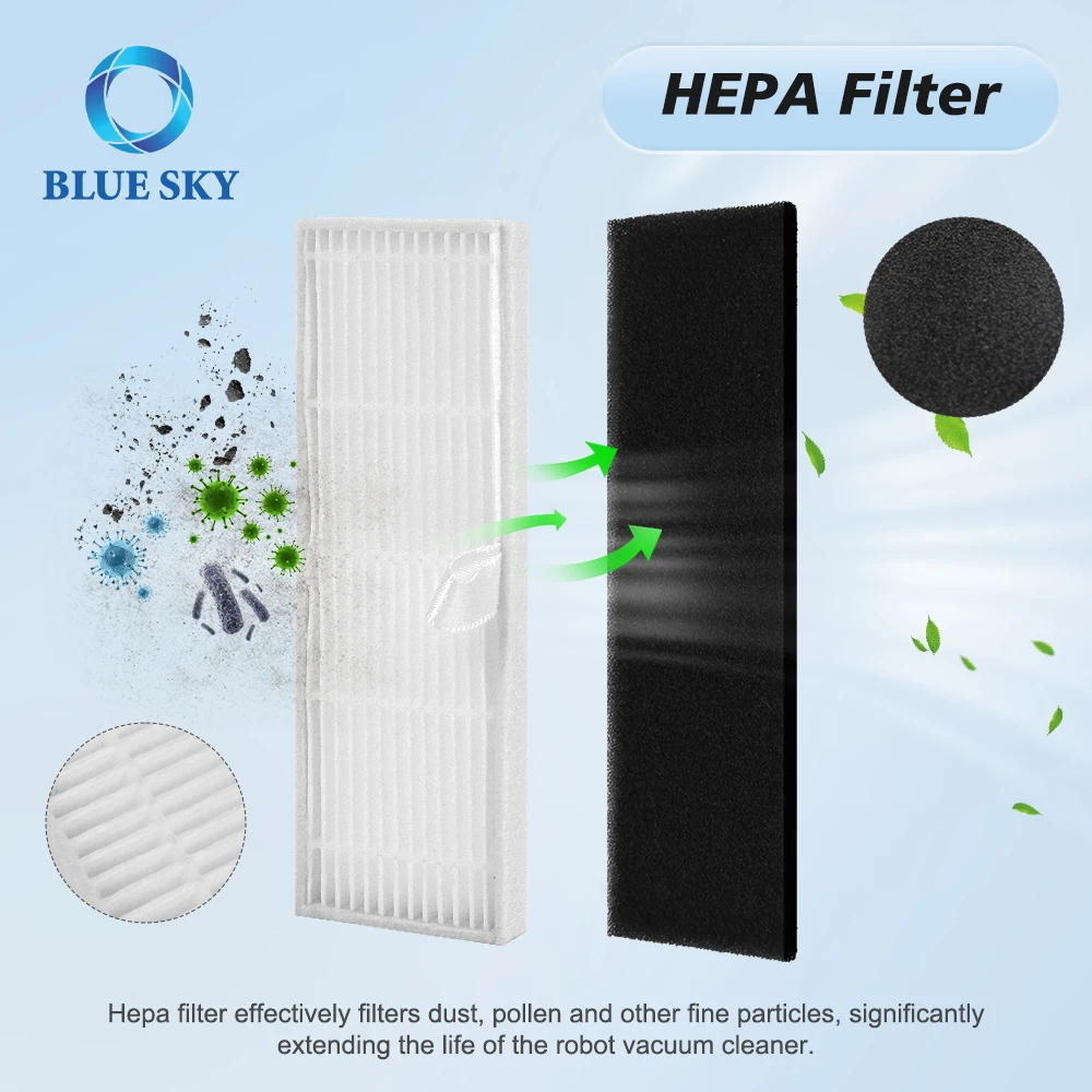 Robot Main Brush Side Brush Mop Cloth HEPA Filter for Tikoms G8000 Pro Honiture G20 Pro Laresar Evol 3 Robot Vacuum Cleaner Part