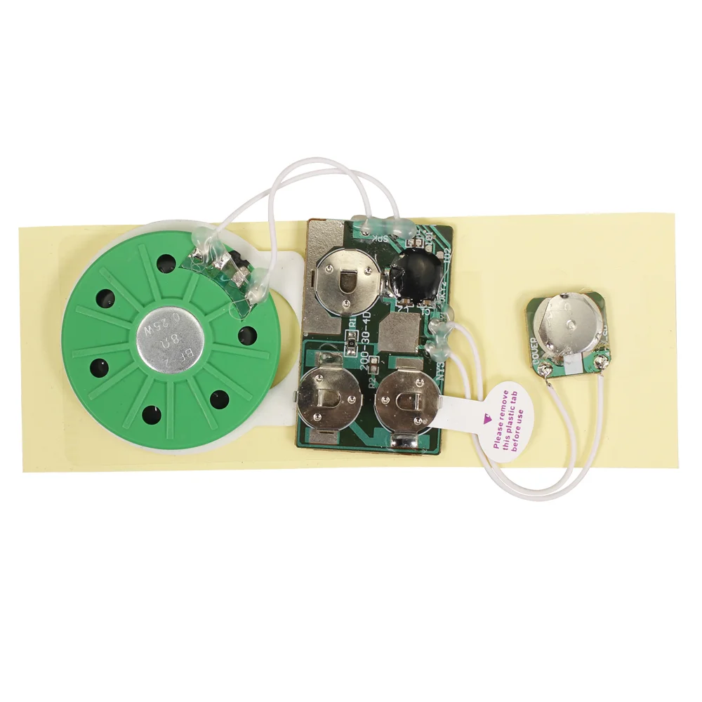 DIY Greeting Card Chip for Greeting Cards Sound Voice Recording Module Device Chip Recordable Sound 30S Chip for Christmas Cards
