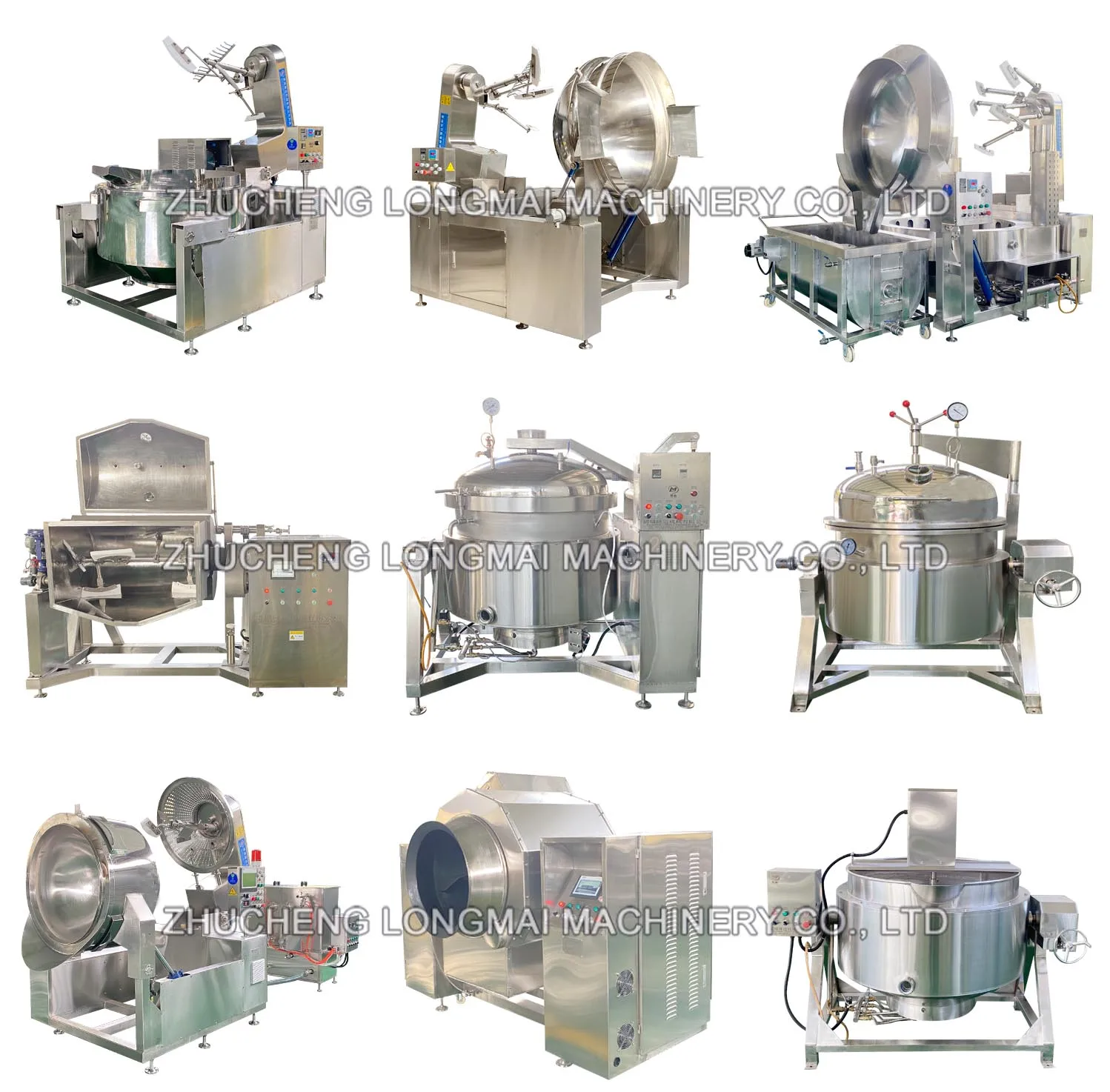 Wireless multi function curry beef soup sugar syrup stir fried rice cuisine food cooking jacketed kettle machine electric