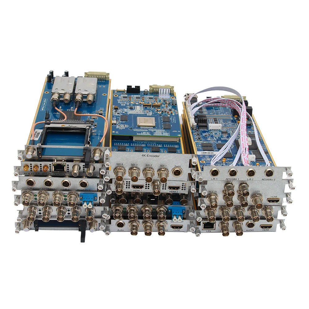 Multi Channel DVB S S2 S2X DVB-T T2 Tuner to HD SDI HDM I Receiver Decoder IRD