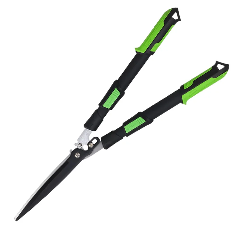 Five Segment Adjustable Switch Hedge Shear Extendable Handle Shear Gear Mechanism Hedge Scissors