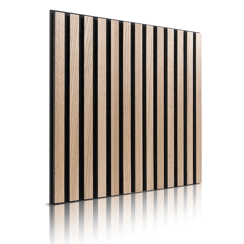 Akupanel Acoustic Slat Panel Wood Akustik Panel Wood Modern Interior Sound Proof Wall Decoration Acoustic Wall Panels