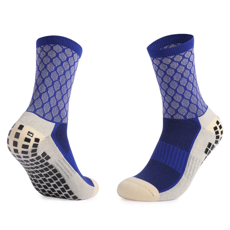 Fashion Style Basketball Socks Custom Logo Thick Terry Cushioned Crew Cotton Socks