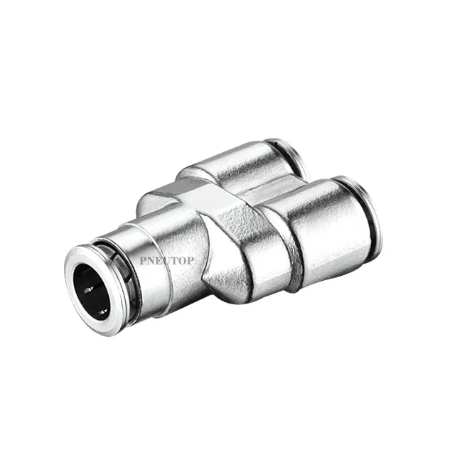 
Pneumatic fittings Various Types Material Brass OEM Connector y type Straight Pipe Tube Fitting MPY3 