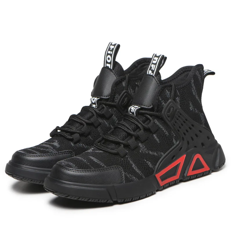 2022  Hot Selling High Quality  Anti Slip Steel Toe Protective Safety Work Boots Shoes