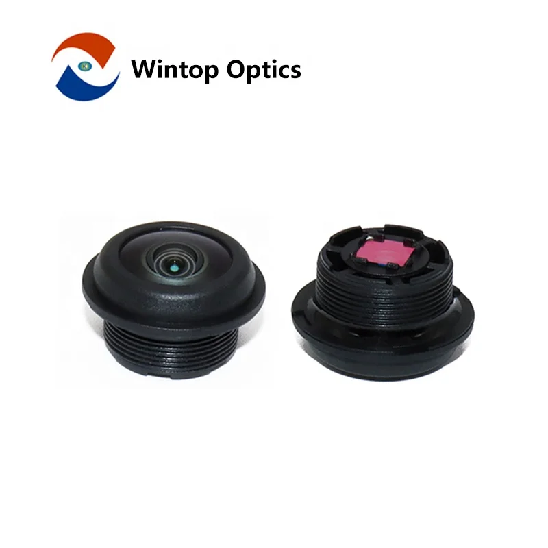 1/4 Inch Camera Sensor 1.36mm F2.0 Dfov 200 Degree Wide Angle Dvr Lens M12 Mount Lens For Car