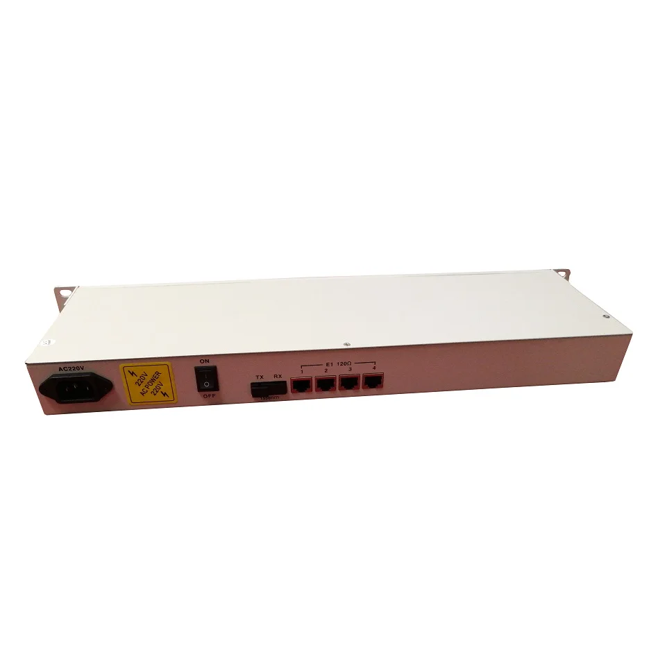 4E1 Fast Ethernet Fiber Optical PDH Multiplexer
