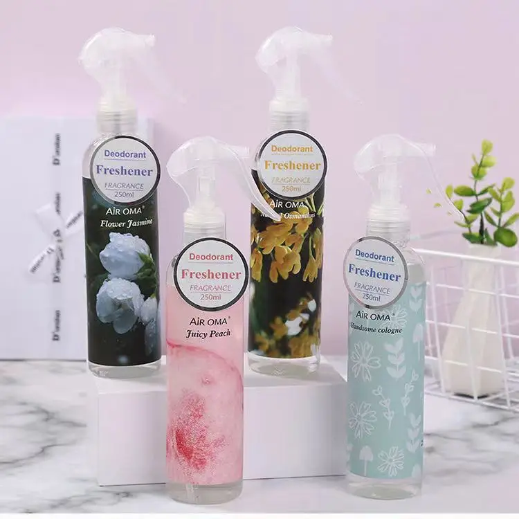 Essential Oil Home Spray  Air Freshener for Fabrics Home Office bathroom Spray Luxury Fragrance made in China