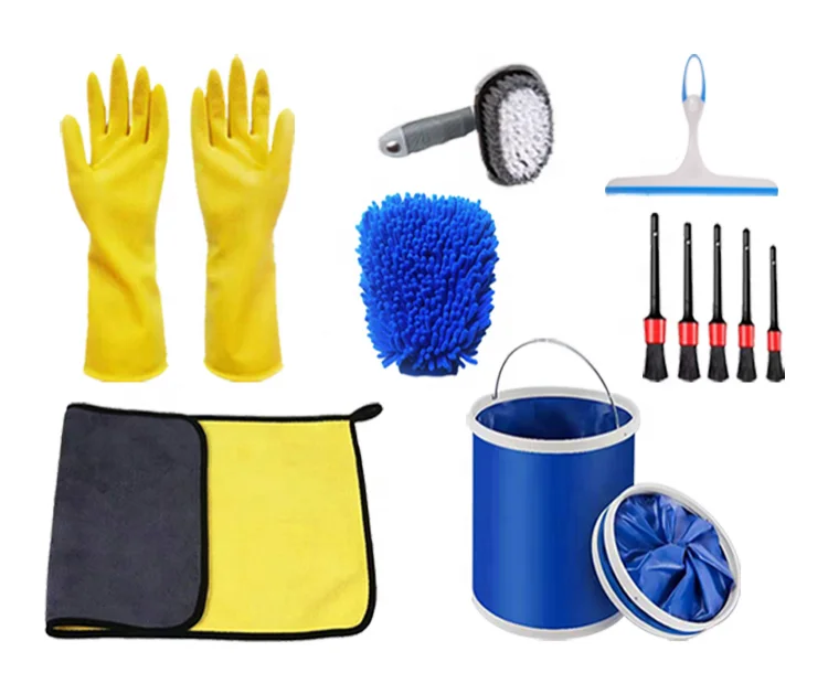 Factory direct sales 2022 car cleaner detailing brush car wash cleaning tool kit