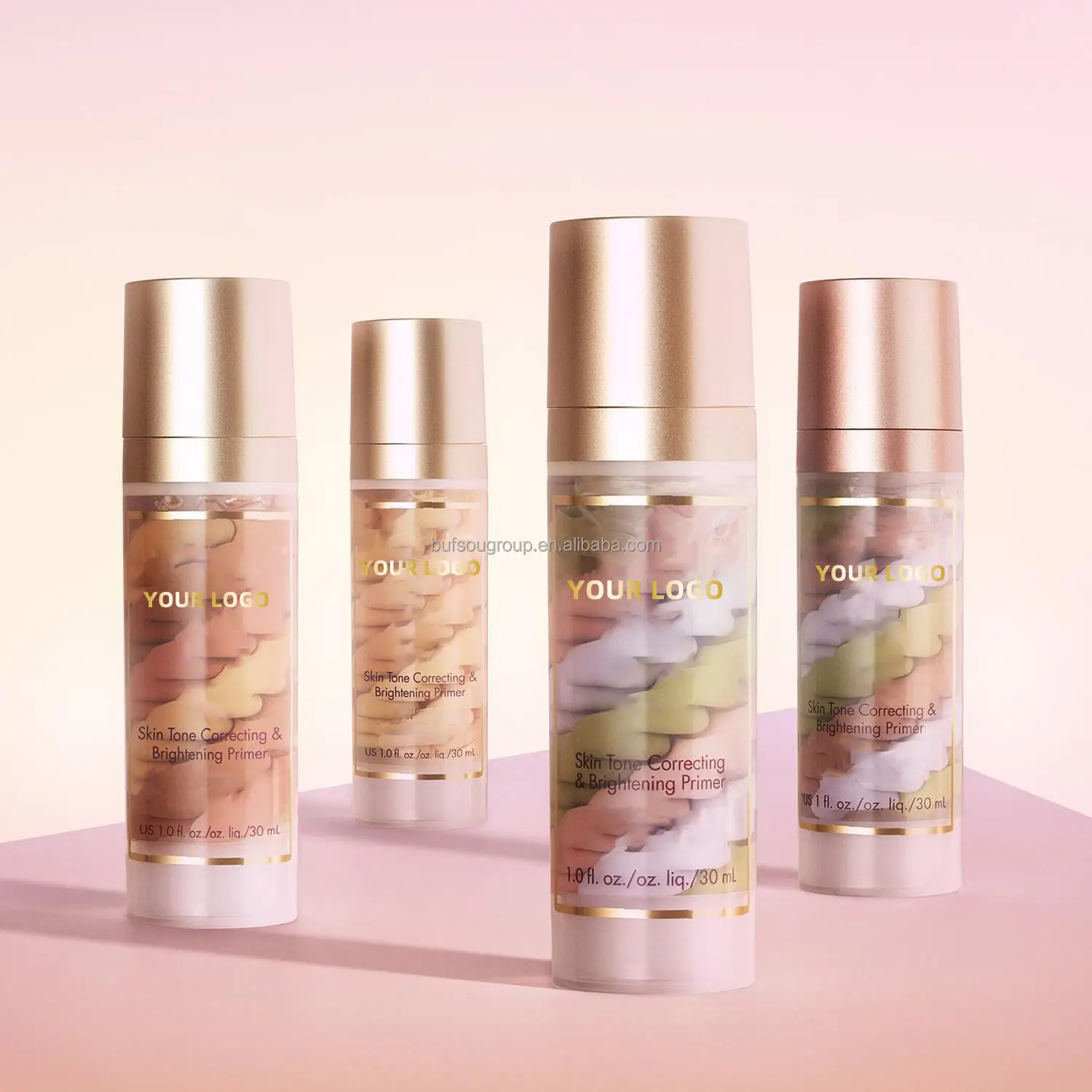 Private Label Makeup Natural Face Cream Base Primer brigthening whitening primer