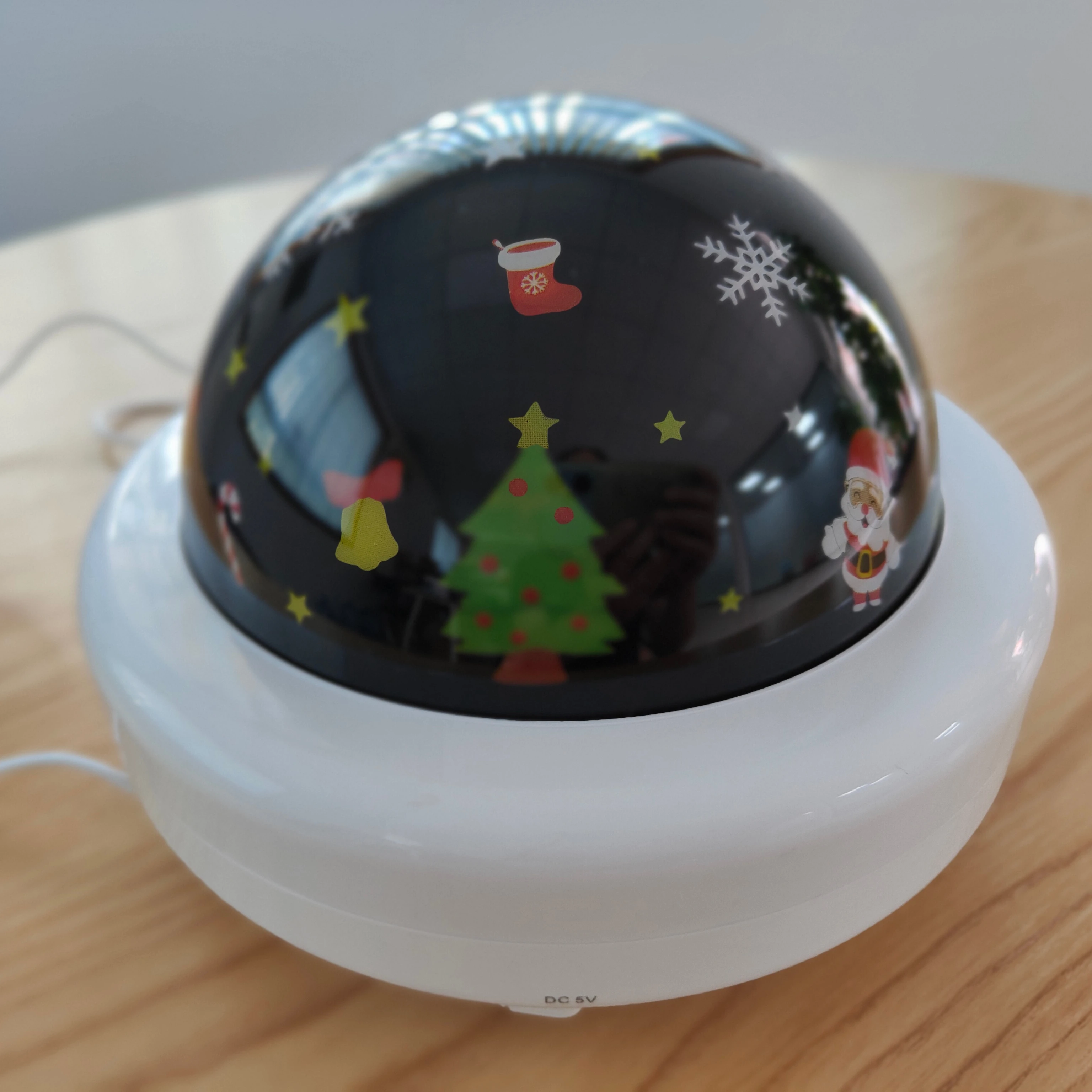 projection star avec sons apaisants projection sleep meter  christmas white noises sleep night light