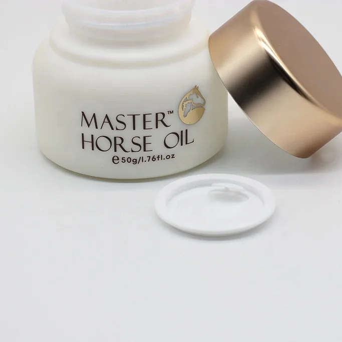 
luxury glass cosmetics cream jar 