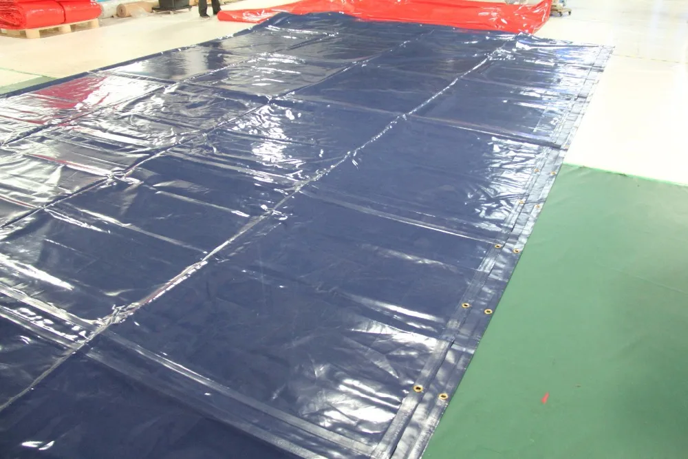 Custom PVC Tarpaulin Trailer Cover Industrial Fabric Truck Cover with Printing Manufactured in China