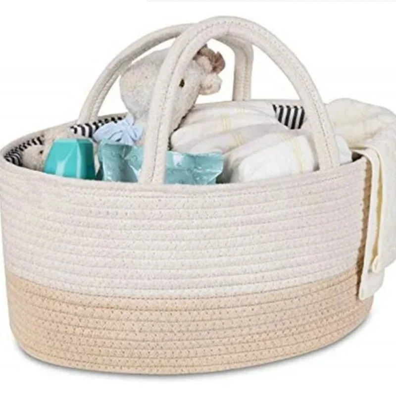 ENWEI Portable felt diaper caddy organizer mummy storage bag felt baby diaper caddy mommy bag nursery organizer