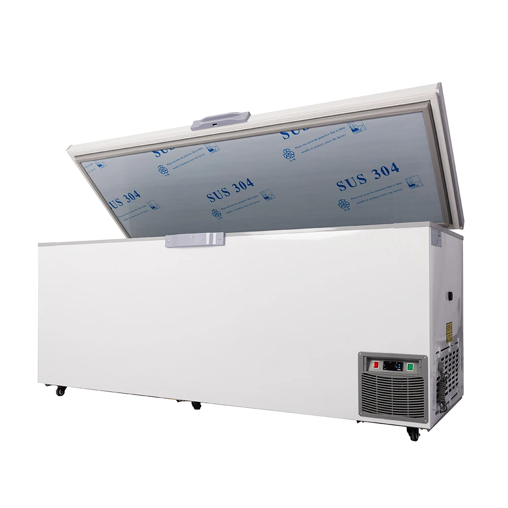 -45/-65/-86 Ultra Low Temperature Compressor Cooling Freezers Deep-Sea Fish Chiller Medical Vaccine Storage Chest Deep Freezer
