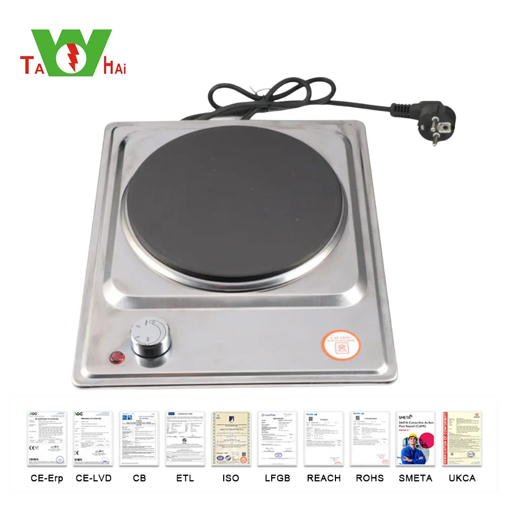 Hot sell induction stove electric single burner ceramic plate portable electric stove