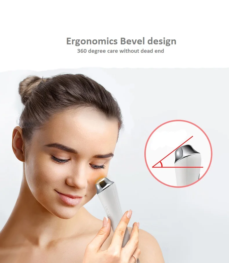 High quality vibration magnetic heating LED eye care device eye massager eye beauty device  M-1204B