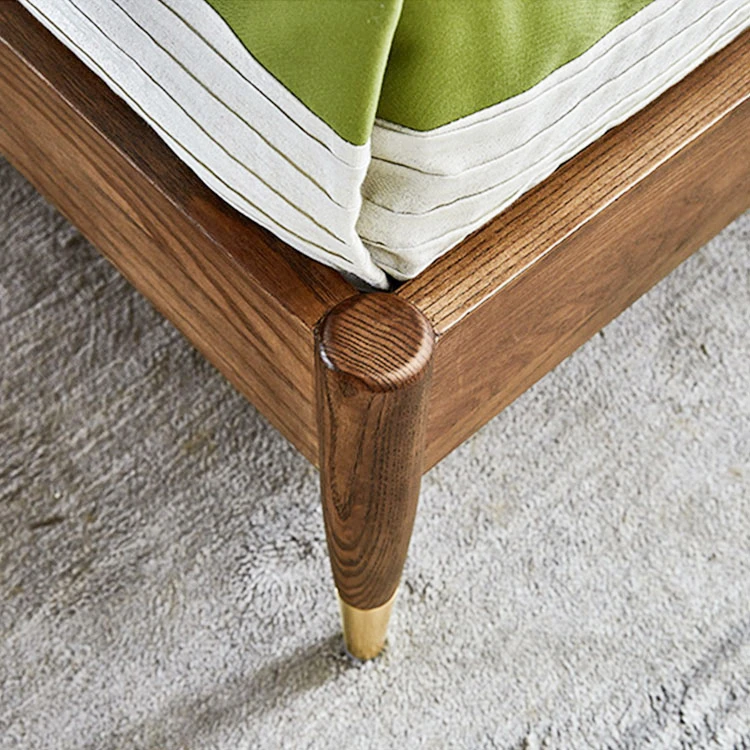 Luxury Solid Wood Teen Bedroom Slatted Adjustable Bed Double Bedroom Sets Bed On Sale Wooden Beds