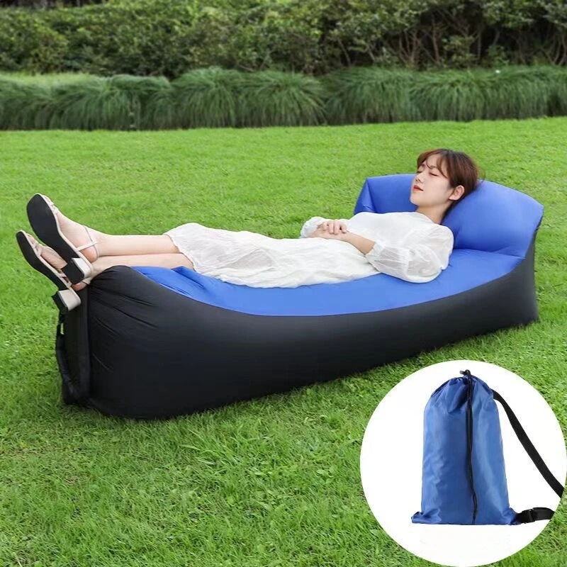 Wholesale Hot Selling Camping Accessories Air Sofa Inflatable Sofa Couch Outdoor Beach Lazy Sofa Lounger