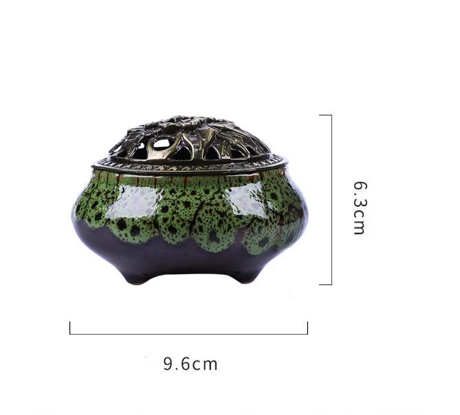 HQIB01 HongQiang Hot Sales Portable Professional Design Hookah bakhoor Low Price Crystal Luxury shisha Incense