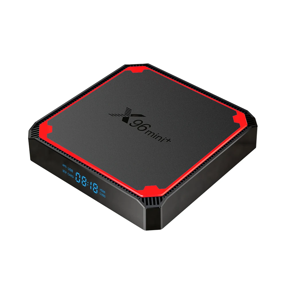 Shizhou Tech X96 mini+ S905w4 2G 16G Android 9.0 TV Box AMlogic S905W4 Quad core 2.5G+5G Dual WIFI Smart set top box