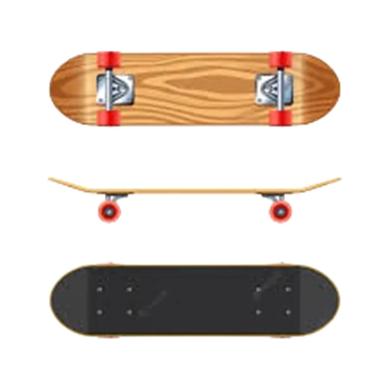 skateboard manufacturer 7 ply wood Northeast maple wholesale double rocket custom shoes for adult blank skateboard deck