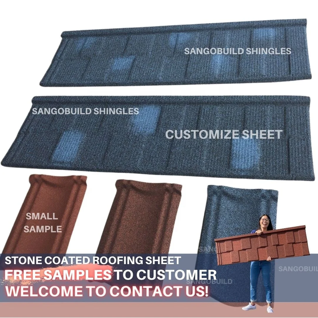 Wholesale Best Price New Zealand Standard Jamaica Metal Color Roof Sheet Aluminum Zinc Stone Coated Roofing