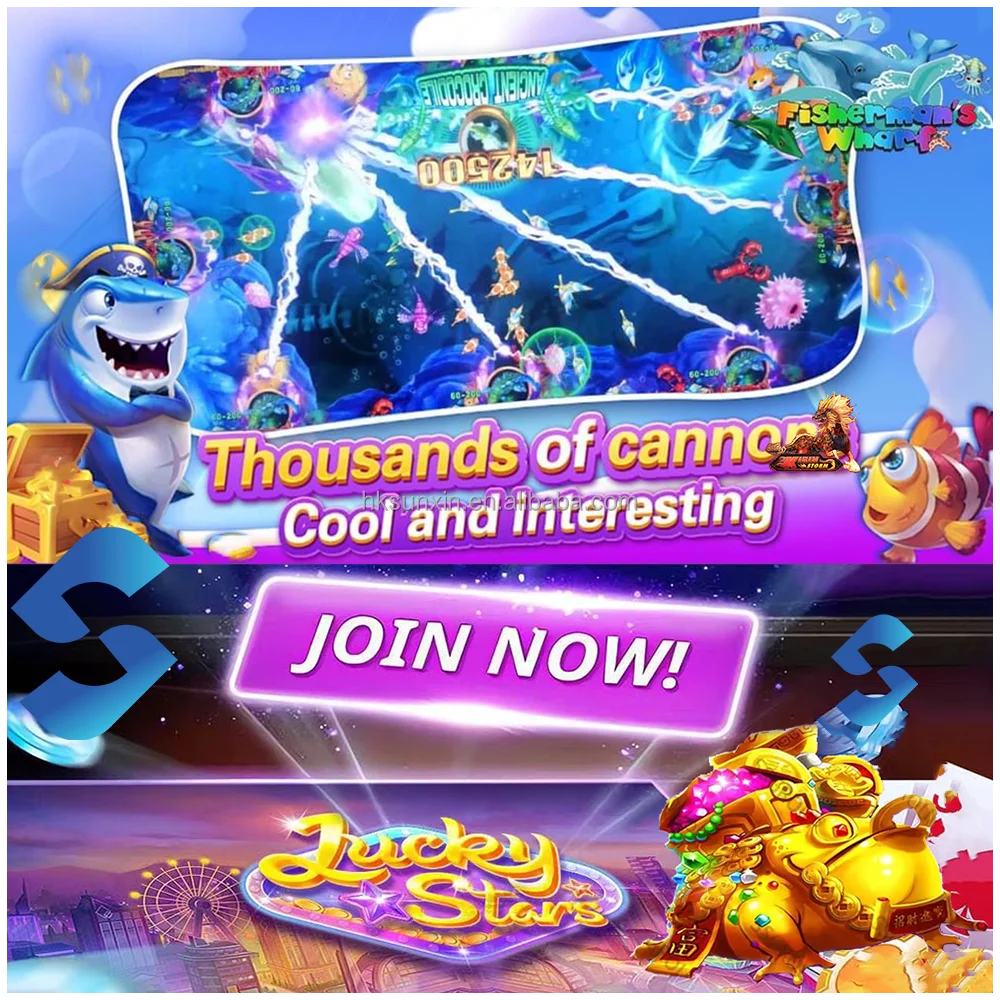 Hot sale Arcade Game Room Ocean King of Pop Noble Customized Orion Power Lucky Stars agent wanted Fish table game online