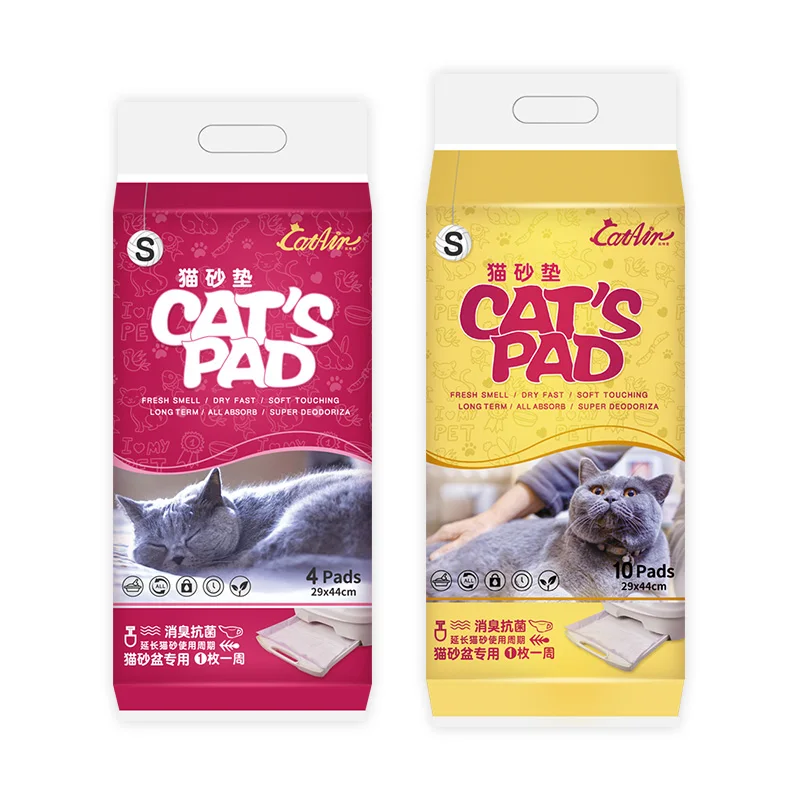 Cat litter pad deodorization Extend cat litter use thick pads with  size 44*29cm pet pads