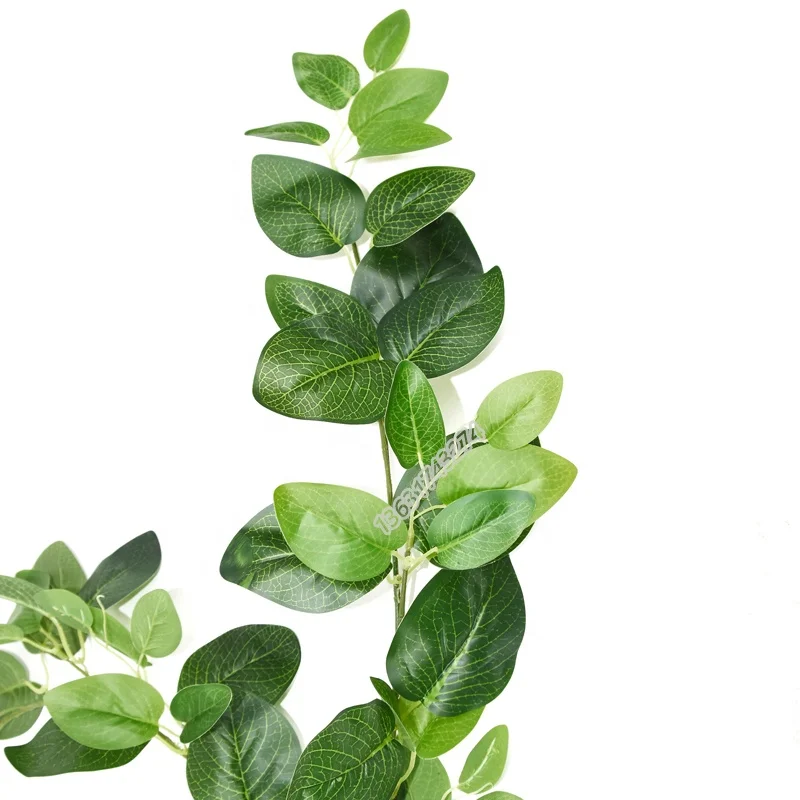 Factory sale fence plant 190cm Fittonia artificial hanging flower for wall decoration